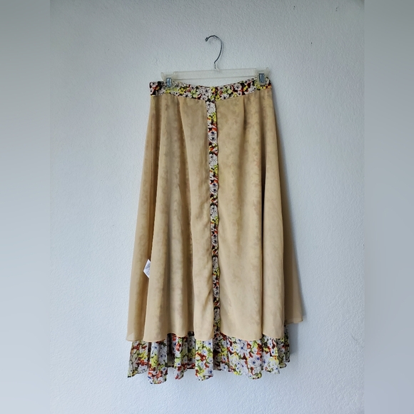 Paris Atelier & Other Stories Midi floral skirt size 4 - Picture 6 of 14